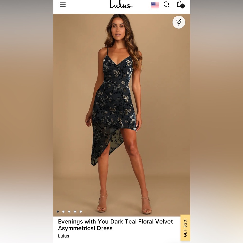 Lulus Asymmetrical Formal Dress